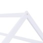 vidaXL Estructura de cama infantil madera maciza pino blanco 70x140 cm vidaXL Estructura de cama infantil madera maciza pino blanco 70x140 cm