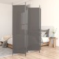 vidaXL Biombo divisor de 4 paneles de tela gris antracita 698x180 cm vidaXL Biombo divisor de 4 paneles de tela gris antracita 698x180 cm
