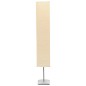 vidaXL Lámpara de pie con soporte de acero 135 cm beige vidaXL Lámpara de pie con soporte de acero 135 cm beige