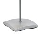 vidaXL Lámpara de pie con soporte de acero 135 cm beige vidaXL Lámpara de pie con soporte de acero 135 cm beige