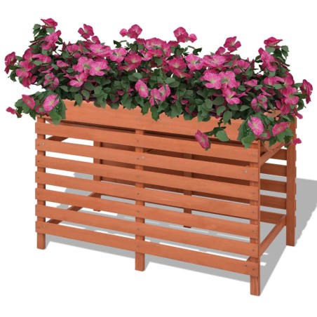 vidaXL Jardinera de madera 100x50x71 cm