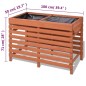 vidaXL Jardinera de madera 100x50x71 cm vidaXL Jardinera de madera 100x50x71 cm