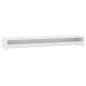 vidaXL Soporte para pantalla madera contrachapada blanco 100x24x13 cm vidaXL Soporte para pantalla madera contrachapada blanco 100x24x13 cm
