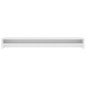 vidaXL Soporte para pantalla madera contrachapada blanco 100x24x13 cm vidaXL Soporte para pantalla madera contrachapada blanco 100x24x13 cm