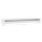 vidaXL Soporte para pantalla madera contrachapada blanco 100x24x13 cm vidaXL Soporte para pantalla madera contrachapada blanco 100x24x13 cm