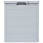 vidaXL Caja de almacenamiento de jardín 90 L gris claro vidaXL Caja de almacenamiento de jardín 90 L gris claro