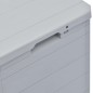 vidaXL Caja de almacenamiento de jardín 90 L gris claro vidaXL Caja de almacenamiento de jardín 90 L gris claro