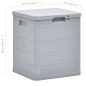 vidaXL Caja de almacenamiento de jardín 90 L gris claro vidaXL Caja de almacenamiento de jardín 90 L gris claro