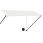 vidaXL Toldo retráctil con LED color crema 300x150 cm vidaXL Toldo retráctil con LED color crema 300x150 cm