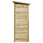 vidaXL Caseta de herramientas de jardín madera de pino 88x76x175 cm vidaXL Caseta de herramientas de jardín madera de pino 88x76x175 cm