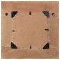 vidaXL Espejo de pared madera maciza de traviesas del tren 60x60 cm vidaXL Espejo de pared madera maciza de traviesas del tren 60x60 cm