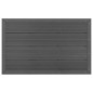 vidaXL Panel de suelo para ducha solar escalera piscina WPC vidaXL Panel de suelo para ducha solar escalera piscina WPC