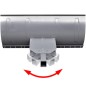 vidaXL Pala universal para vehículo quitanieves 100x44 cm vidaXL Pala universal para vehículo quitanieves 100x44 cm
