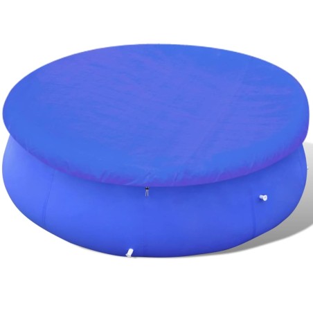 vidaXL Cubierta de piscina PE 540 cm 90 g/m² redonda