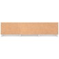 vidaXL Mueble para TV madera contrachapada blanco 140x40x35,5 cm