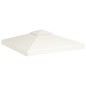vidaXL Cubierta de repuesto de cenador 310 g/m² blanco crema 3x3 m vidaXL Cubierta de repuesto de cenador 310 g/m² blanco crema 3x3 m