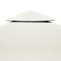 vidaXL Cubierta de repuesto de cenador 310 g/m² blanco crema 3x3 m vidaXL Cubierta de repuesto de cenador 310 g/m² blanco crema 3x3 m