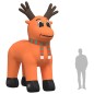 vidaXL Reno de Navidad inflable con LED 500 cm vidaXL Reno de Navidad inflable con LED 500 cm