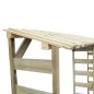 vidaXL Caseta para leña doble 300x44x176 cm madera de pino impregnada vidaXL Caseta para leña doble 300x44x176 cm madera de pino impregnada