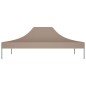 vidaXL Techo de carpa para celebraciones gris taupe 4x3 m 270 g/m² vidaXL Techo de carpa para celebraciones gris taupe 4x3 m 270 g/m²