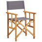 vidaXL Silla de director de madera maciza de acacia vidaXL Silla de director de madera maciza de acacia