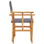 vidaXL Silla de director de madera maciza de acacia vidaXL Silla de director de madera maciza de acacia