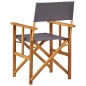vidaXL Silla de director de madera maciza de acacia vidaXL Silla de director de madera maciza de acacia