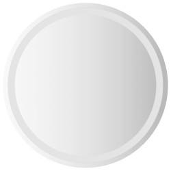 vidaXL Espejo de baño LED redondo 60 cm
