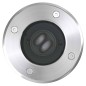 vidaXL Focos LED empotrables de suelo de jardín redondos 3 uds vidaXL Focos LED empotrables de suelo de jardín redondos 3 uds