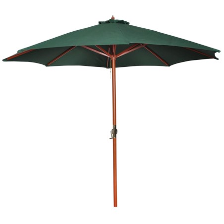 vidaXL Sombrilla verde 25 cm