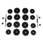 vidaXL Juego de mancuernas 2x15 kg vidaXL Juego de mancuernas 2x15 kg
