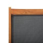vidaXL Tumbona de exterior de mandera maciza acacia y textileno vidaXL Tumbona de exterior de mandera maciza acacia y textileno