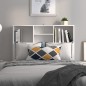 vidaXL Mueble cabecero blanco 100x19x103,5 cm vidaXL Mueble cabecero blanco 100x19x103,5 cm