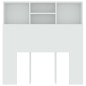 vidaXL Mueble cabecero blanco 100x19x103,5 cm vidaXL Mueble cabecero blanco 100x19x103,5 cm