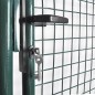 vidaXL Puerta de valla de acero con recubrimiento en polvo vidaXL Puerta de valla de acero con recubrimiento en polvo