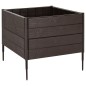 vidaXL Arriate de jardín polipropileno 120x120x20 cm vidaXL Arriate de jardín polipropileno 120x120x20 cm