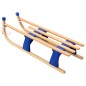 vidaXL Trineo plegable de madera 110 cm vidaXL Trineo plegable de madera 110 cm