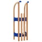 vidaXL Trineo plegable de madera 110 cm vidaXL Trineo plegable de madera 110 cm