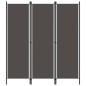vidaXL Biombo divisor de 3 paneles gris antracita 150x180 cm vidaXL Biombo divisor de 3 paneles gris antracita 150x180 cm