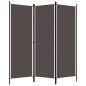 vidaXL Biombo divisor de 3 paneles gris antracita 150x180 cm vidaXL Biombo divisor de 3 paneles gris antracita 150x180 cm