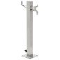 vidaXL Columna de agua de jardín acero inoxidable cuadrada 65 cm vidaXL Columna de agua de jardín acero inoxidable cuadrada 65 cm