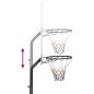vidaXL Canasta de baloncesto polietileno blanco 282-352 cm vidaXL Canasta de baloncesto polietileno blanco 282-352 cm