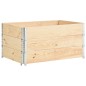 vidaXL Caja de palés 3 unidades madera maciza de pino 80x120 cm vidaXL Caja de palés 3 unidades madera maciza de pino 80x120 cm