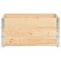 vidaXL Caja de palés 3 unidades madera maciza de pino 80x120 cm vidaXL Caja de palés 3 unidades madera maciza de pino 80x120 cm