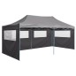 vidaXL Carpa plegable profesional con 4 paredes acero antracita 3x6 m vidaXL Carpa plegable profesional con 4 paredes acero antracita 3x6 m