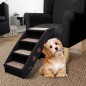 vidaXL Escalera plegable para perros negro 62x40x49,5 cm vidaXL Escalera plegable para perros negro 62x40x49,5 cm