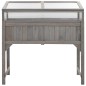 vidaXL Jardinera elevada con invernadero 110x54x120 cm abeto vidaXL Jardinera elevada con invernadero 110x54x120 cm abeto