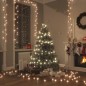 Tira de luces con 600 LEDs 60 m 8 efectos de luz IP44 blanco cálido Tira de luces con 600 LEDs 60 m 8 efectos de luz IP44 blanco cálido