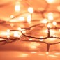 Tira de luces con 600 LEDs 60 m 8 efectos de luz IP44 blanco cálido Tira de luces con 600 LEDs 60 m 8 efectos de luz IP44 blanco cálido
