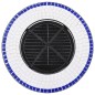 vidaXl Brasero de mosaico cerámica azul y blanco 68 cm vidaXl Brasero de mosaico cerámica azul y blanco 68 cm